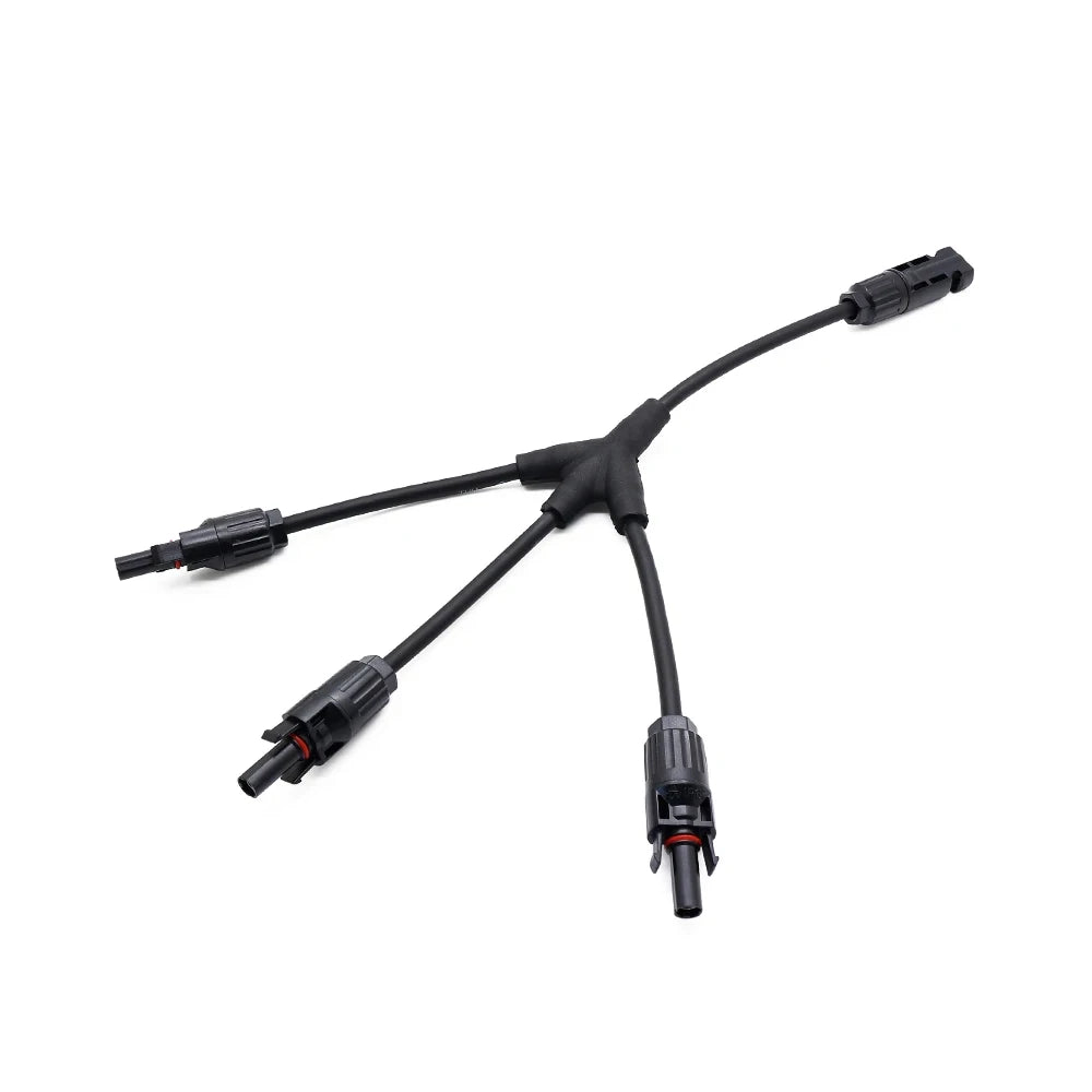 MC4 Branch Connectors 3 to 1 - Solar Panel Parallel Connectors