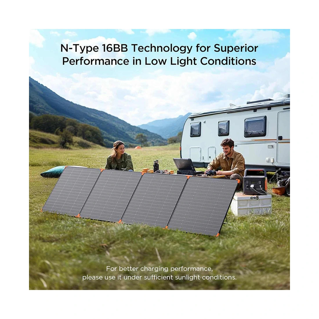 Technology and performance for the ZOUPW 450W Portable Solar Panel