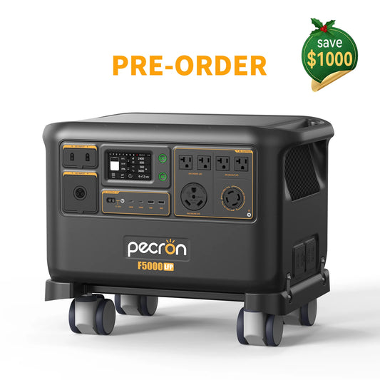 PECRON F5000LFP Portable Power Station pre-order discount
