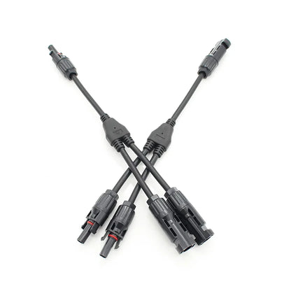 A pair of Solar Branch Connectors 2 to 1