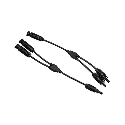 MC4 Branch Connectors 2 to 1 side-by-side