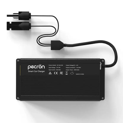 PECRON 500W DC-to-DC Car Charger overhead view