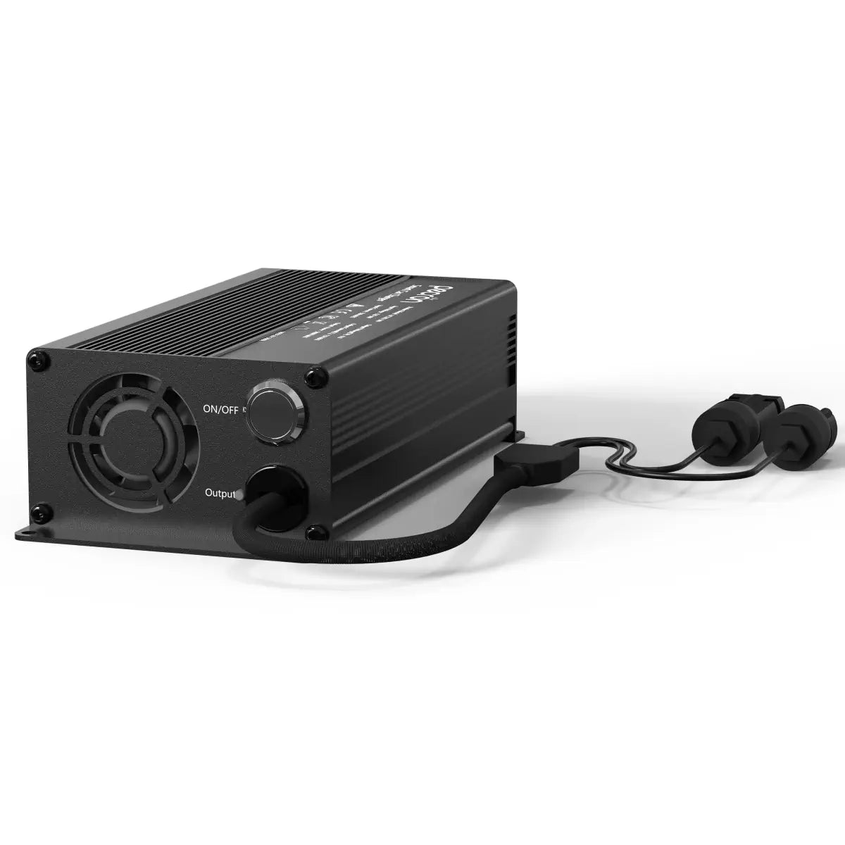 PECRON 500W DC-to-DC Car Charger output side with MC4 connectors