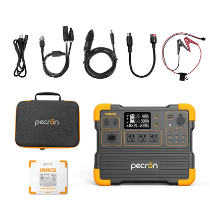 PECRON E1500LFP Portable Power Station 2200W 1536Wh