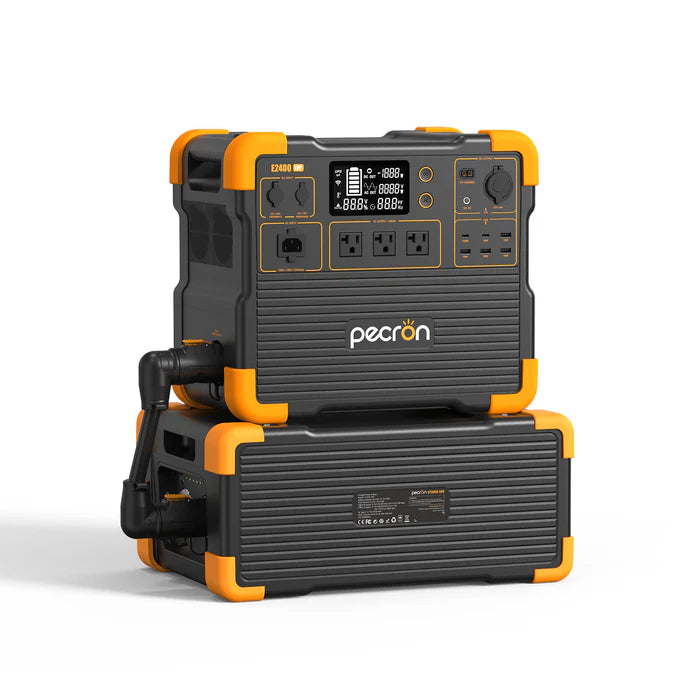 PECRON E2400 Power Station with one external battery