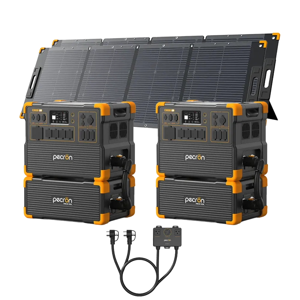 PECRON E3600LFP Portable Power Station 3600W 3072Wh