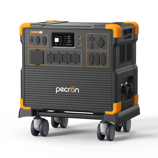 PECRON E3800LFP Power Station with cart