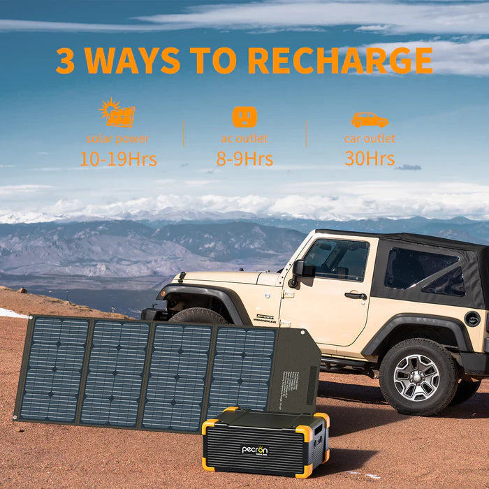 PECRON EB3000-24V Expansion Battery charging methods