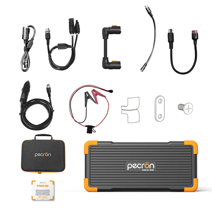 PECRON EP3000-48V External Battery Pack what's in the box