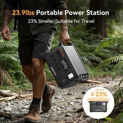 PECRON F1000LFP Portable Power Station weight and dimensions