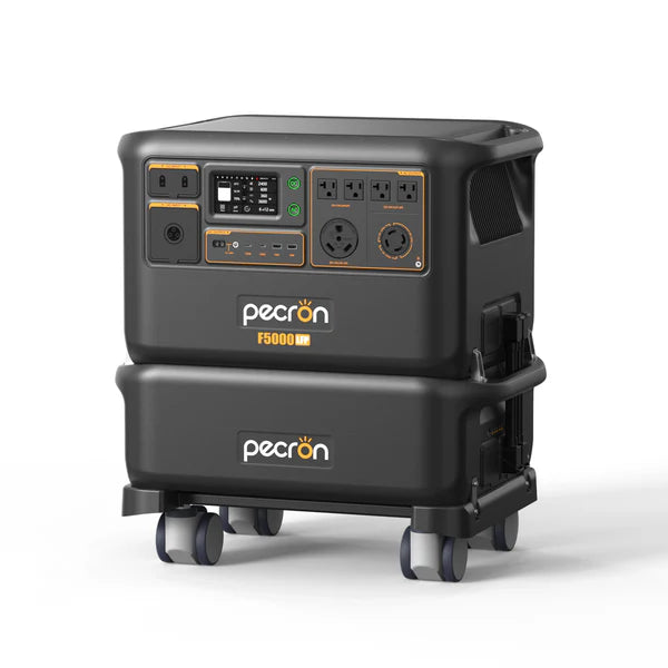 One PECRON FP5000-48V Extra Battery with one F5000LFP Power Station