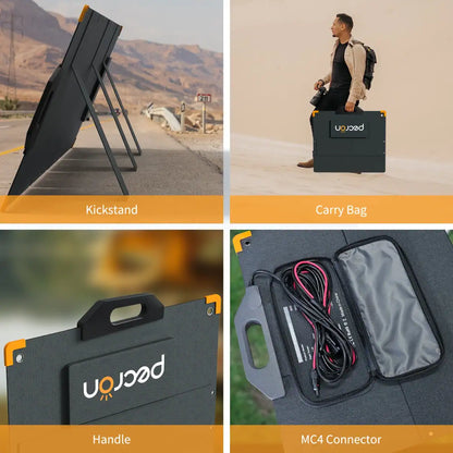 PECRON PV200 200W Portable Solar Panel product highlights